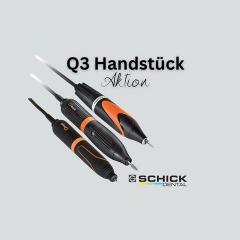 SCHICK DENTAL - Q3 Handstück Aktion